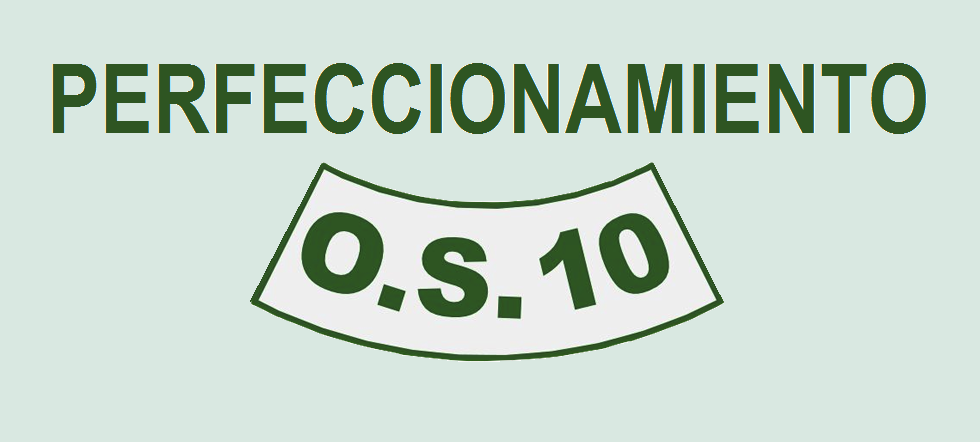 Curso de Perfeccionamiento Os-10 de GGSS